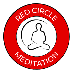 Red Circle Meditation and Mindfulness